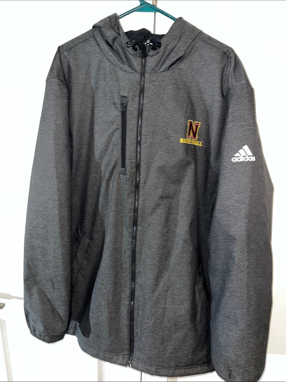 Northern State University Basketball Wolves Thunder Wolf Hoodie Hooded Jacket L